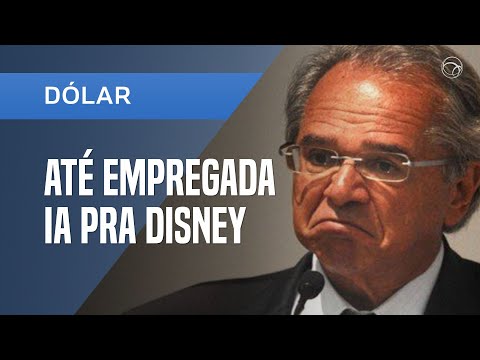 GUEDES: ATÉ EMPREGADA DOMÉSTICA IA À DISNEY COM DÓLAR BAIXO