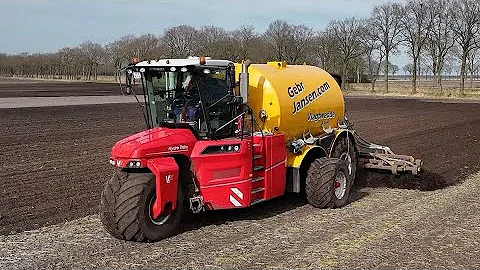Bouwland bemesten met Vervaet  HydroTrike  Loonbedrijf Gebr.Jansen.com Vlagtwedde.
