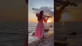 Море и скрипка: 🔴 живой звук