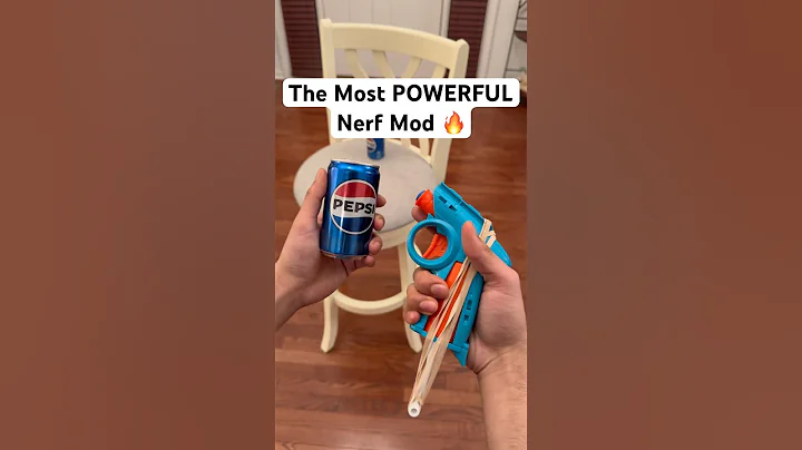 The Most POWERFUL Nerf Mod 🔥 #shorts