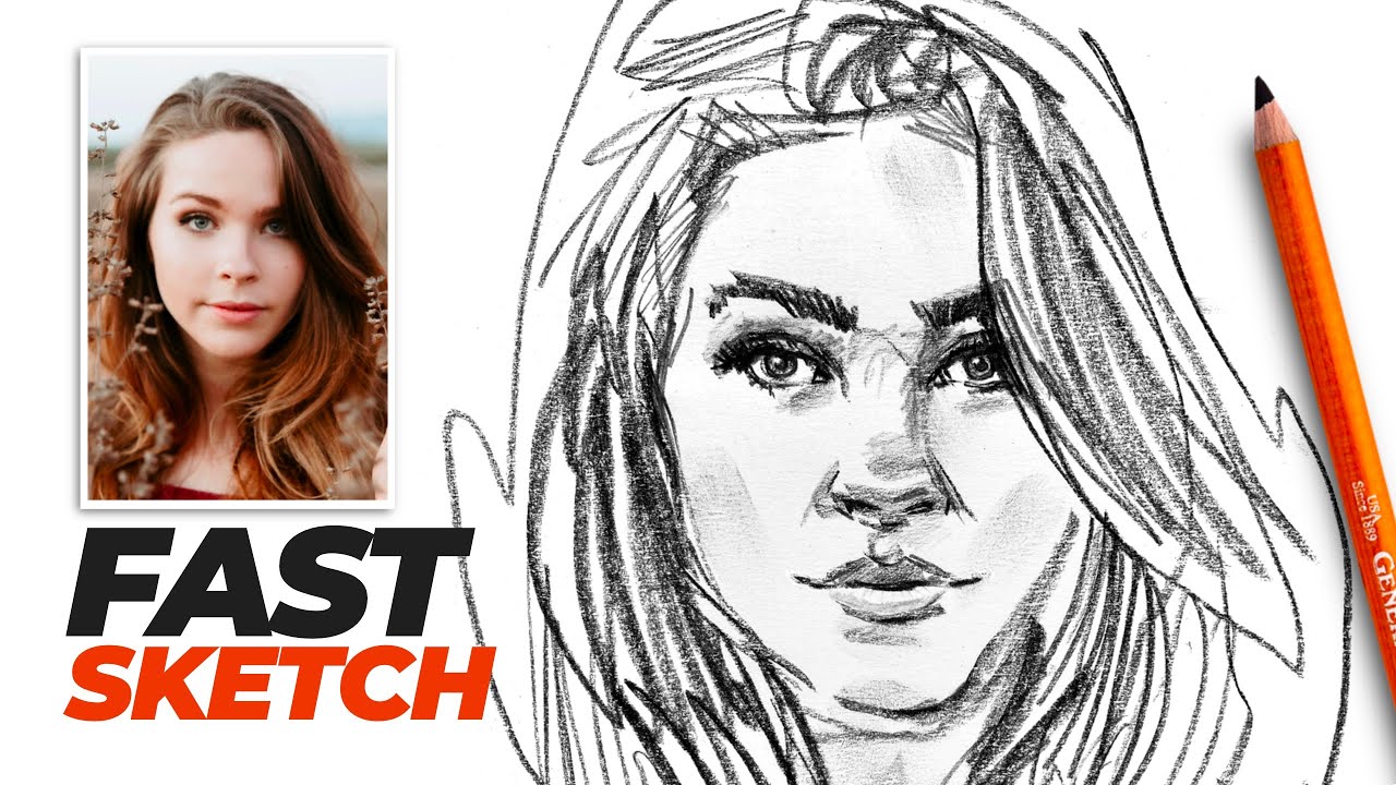 The foolproof way to a beautiful Portrait Sketch in 8 simple Steps