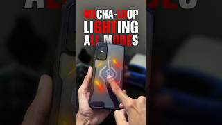 Infinix GT 30 Pro All Mechaloop Lighting Modes🔥 #shorts #infinixgt30pro
