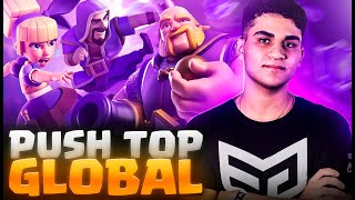 PUSH EM BUSCA DO TOP 1 GLOBAL (2900+) - CLASH ROYALE AO VIVO