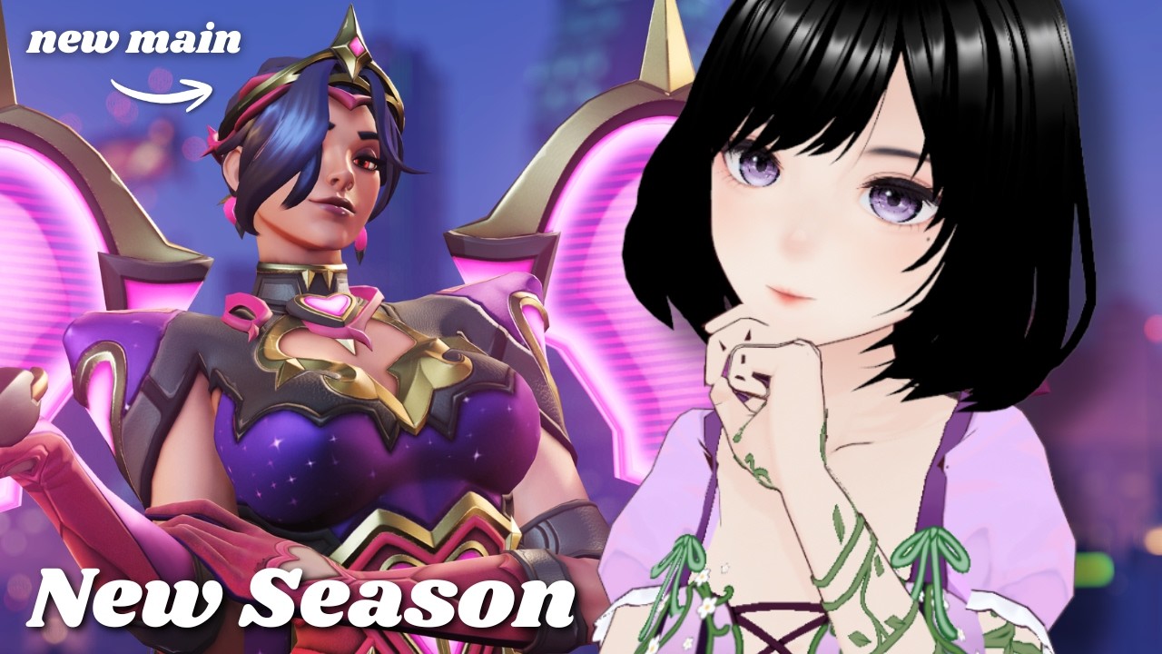 OVERWATCH IS BACK 💗 Playing the New Season 1 Heroes