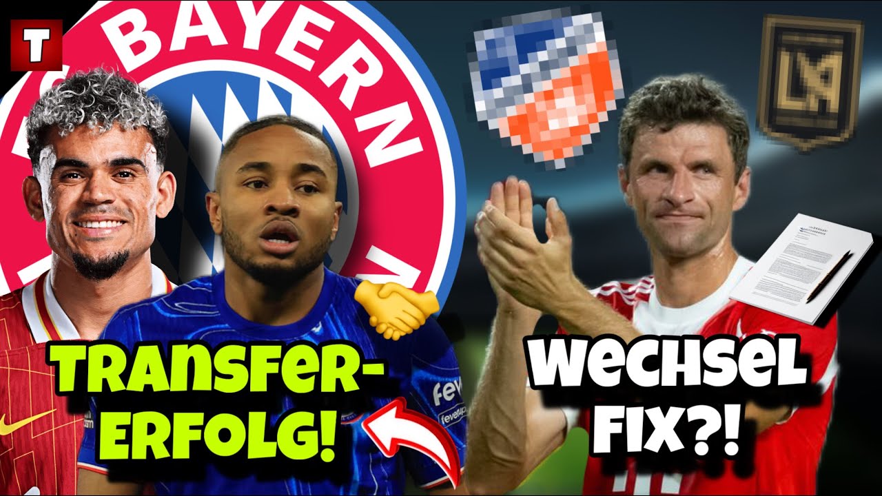 2 TRANSFER-TRIUMPHE für BAYERN! ABSURDER MÜLLER-WECHSEL! Fußball News Transfer | Tobibo