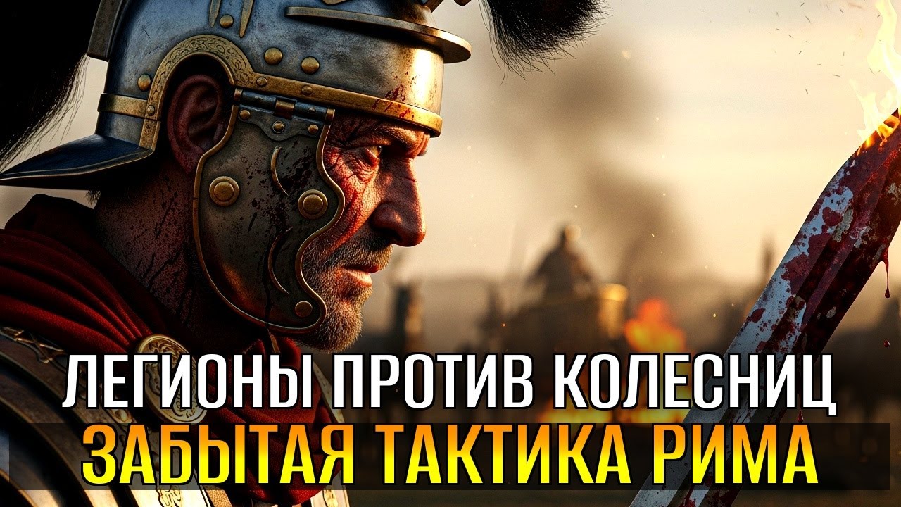 РИМСКАЯ ТАКТИКА Против КОЛЕСНИЦ: Как Легионеры За 10 МИНУТ Превратили 500 Колесниц в ГРУДУ МЕТАЛЛА!