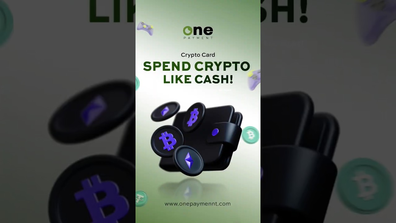 💳 Introducing the OnePayment Crypto Card!Spend crypto like cash—anywhere, anytime.