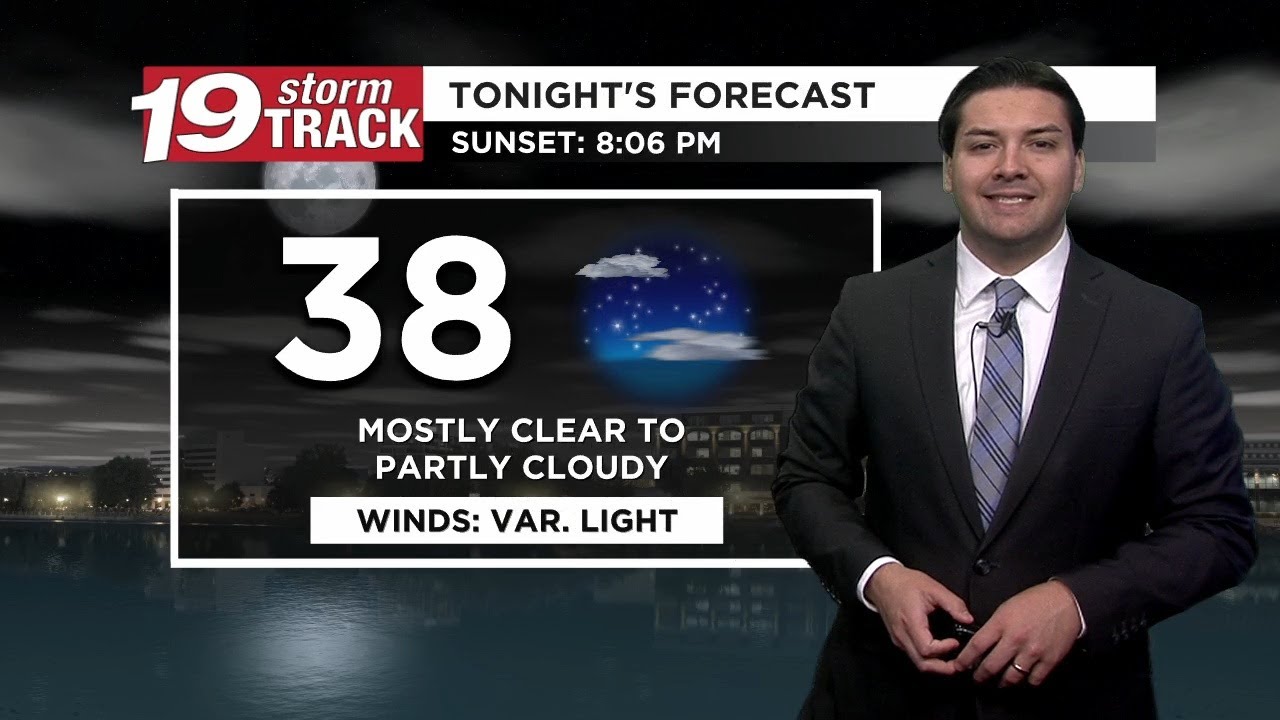 Chances for rain Thursday morning with a beautiful weekend ahead - YouTube