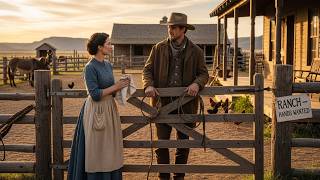 A Scarred Drifter Was Turned Away From Every Ranch Until Widow Opened Her Gate and Said Youll Do