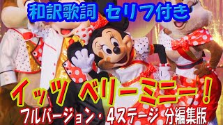 日本語字幕 Tdl イッツ ベリー ミニー フルバージョン ４カメラ編集 Youtube