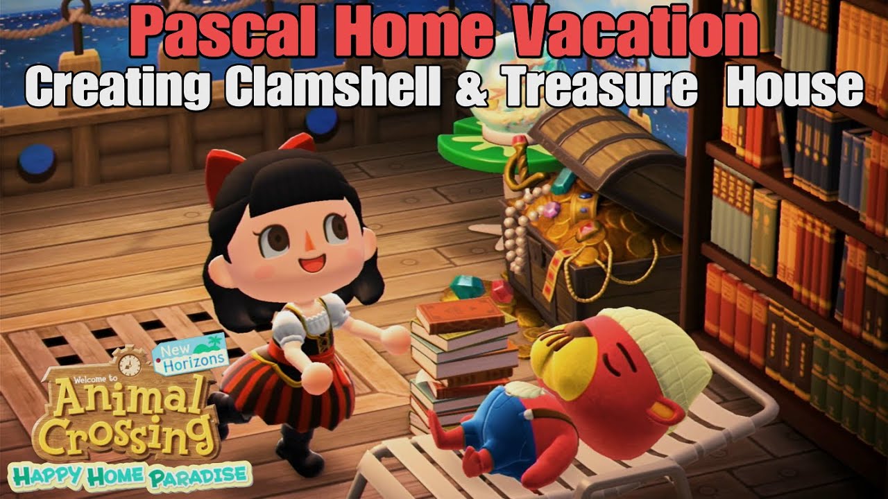 Animal Crossing NH Happy Home Paradise Pascal Home Vacation & Create