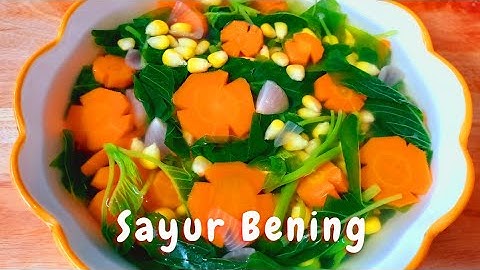 Thumbnail of Bergizi dan Enak Banget Sayur Bening Bayam Wortel Jagung Manis #sayurbeningbayam