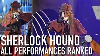 All Sherlock Hound Performances Ranked (The masked singer US)
