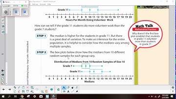 11.3 Using Statistical Measures to Compare Populations