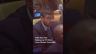 India Rips Into Pakistan at UN Over Cross-Border Terrorism