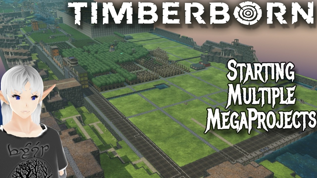 Starting two Large scale MegaProjects at once - Timberborn Update 6 ...