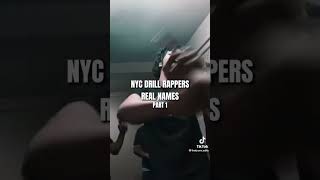 Ny Drill Rappers Real Names