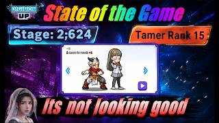 State of the Game - Its not looking to good - Digimon Up