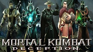 Mortal Kombat Deception - Chess Kombat - Max Difficulty - Elemental Characters (Commentary)