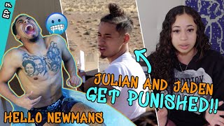 'I'm In PAIN!' Jaden Newman Gets Punished By Grandma! Julian Newman FREAKS OUT In Ice Bath