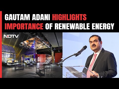 Gautam Adani On Opening Of Green Energy Gallery In London: backslash