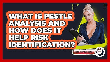 What Is PESTLE Analysis And How Does It Help Risk Identification? - Crisis Response Coach