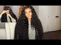 😍Beginner Friendly LOOSE DEEP WAVE WIG| QUICK 15MIN INSTALL| WIGGINS HAIR