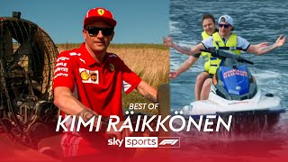 Kimi Räikkönen driving anything and everything!  | The best of Kimi vs the Sky Pundits!