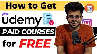 How to Get Paid Udemy Courses for Free with Certificate 🔥 😱  🤑
