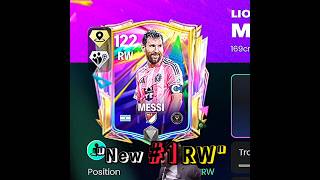 G.O.A.T🐐💎 is Here !!! #fcmobile #fifamobile #fcmobileid #fifa #football #Messi #122card #free122ovr