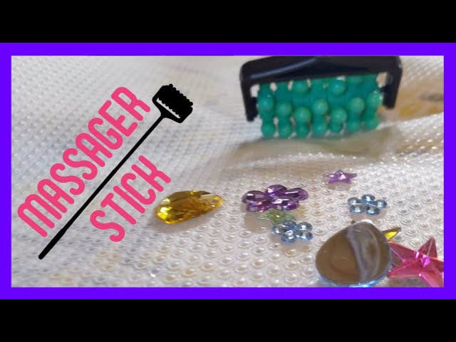 〔LOFI ASMR〕Rolling massage stick on textured stuff! 💕⚡️