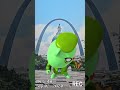 Happy Tree Friends Flippy Visits the Saint Louis Arch  #AugmentedReality 😱