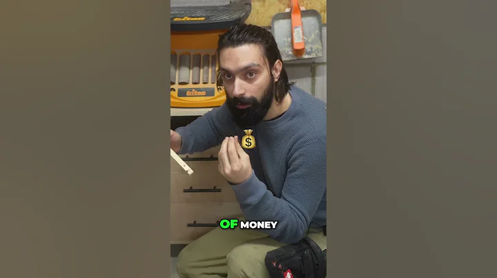 DIY Wood Drawers: Save Money, Skip Expensive Slides! #shorts