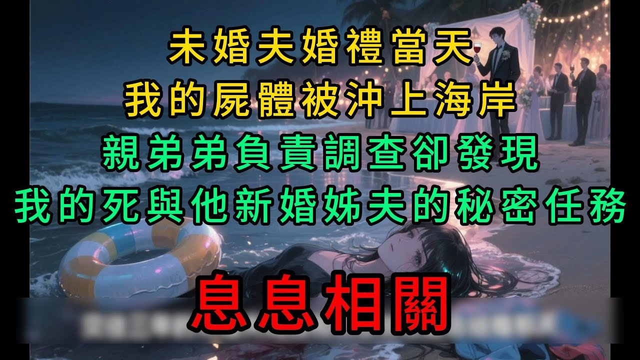 【一口氣看完】婚禮與浮屍：弟弟在姊姊的婚禮上，接到了她的死訊，这到底是什么情况？