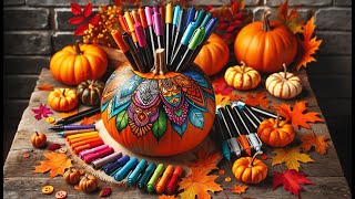 🖌️ JR.WHITE Acrylic Paint Pens Paint Markers Set of 18 | Best Pumpkin Markers 🎃