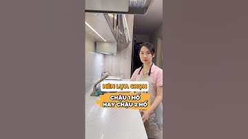 Nên lựa chọn chậu rửa bát 1 hố hay chậu 2 hố ? #chauruabat1ho #chauruabatnhatban