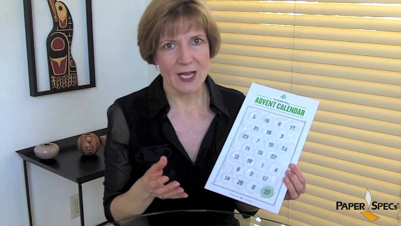 Paper Inspiration #102: The Bubble Wrap Advent Calendar