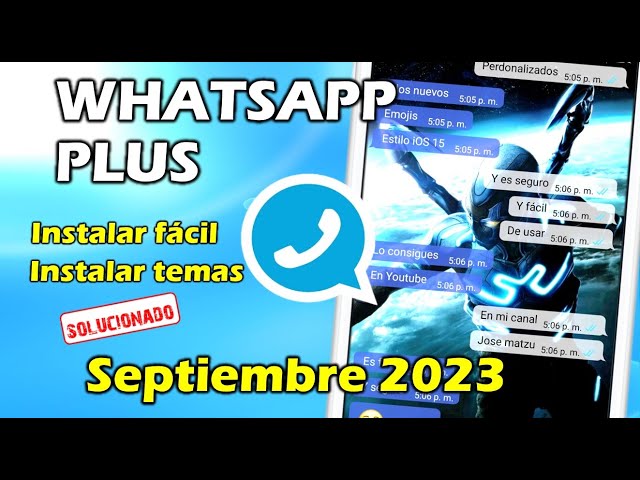 WhatsApp Plus: descarga la última versión septiembre 2023