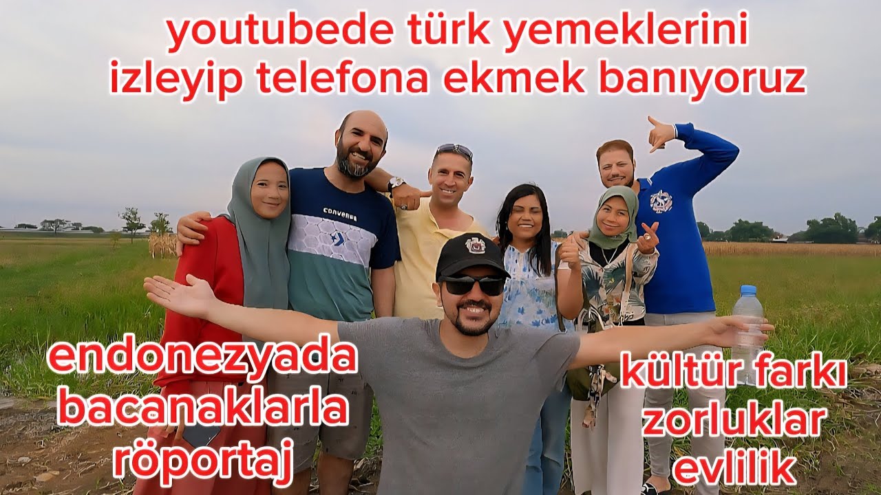 Endonezyada bacanaklarla sohbet tadında röportaj kültür farkı zorluklar evlilik #endonezya
