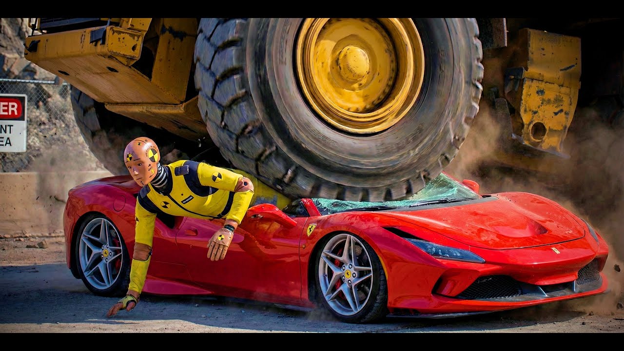 Inside Ferrari’s Restricted Test Sector: From Zero Damage to Total Failure (Full Process)