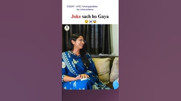 मुंह से निकली हुई बात सच हो गई😂💥 AIR 2 Harshita Goyal UPSC 2024 | Full Video on Unacademy