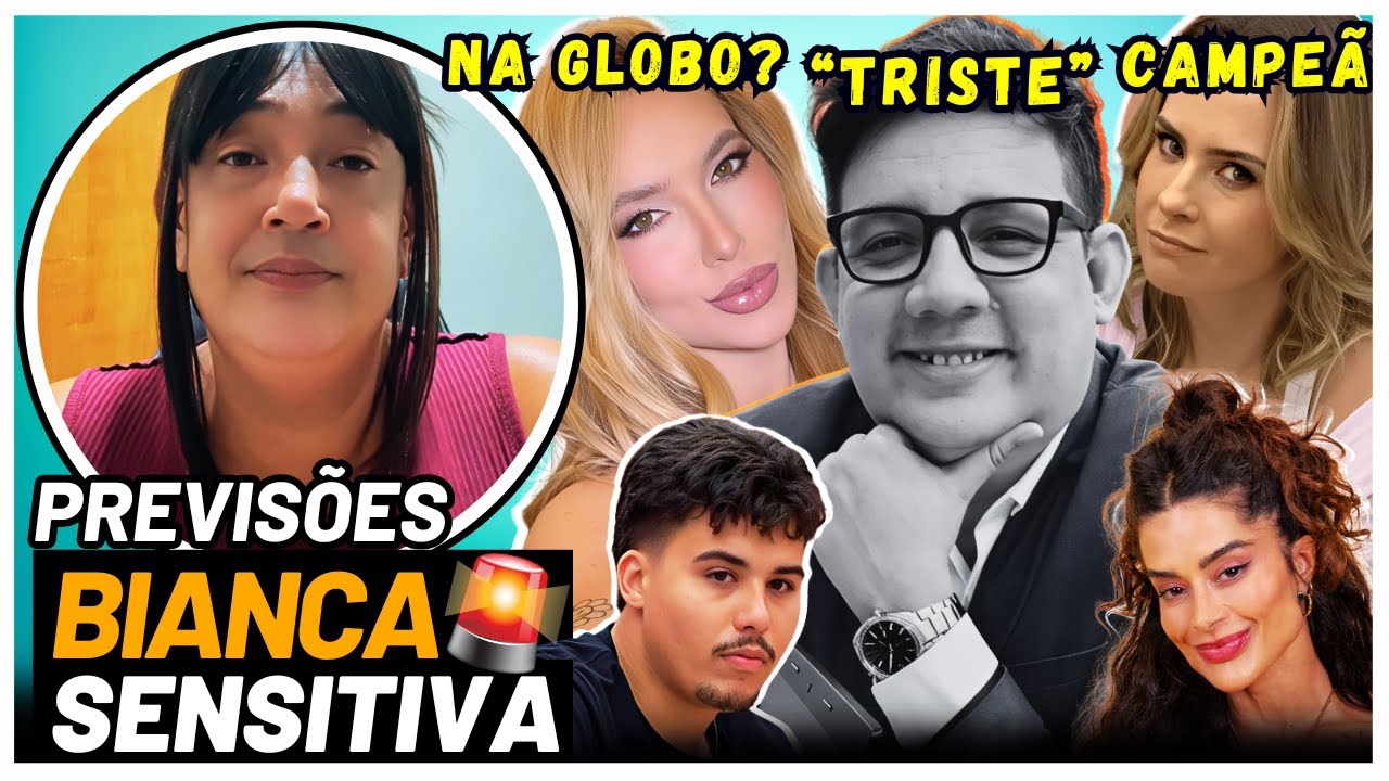 💥 PREVISÕES IMPACTANTES DE BIANCA SENSITIVA PARA BBB26, BRASIL E  FAMOSOS