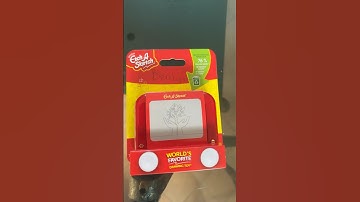 Worlds smallest￼ etch a sketch!✍️