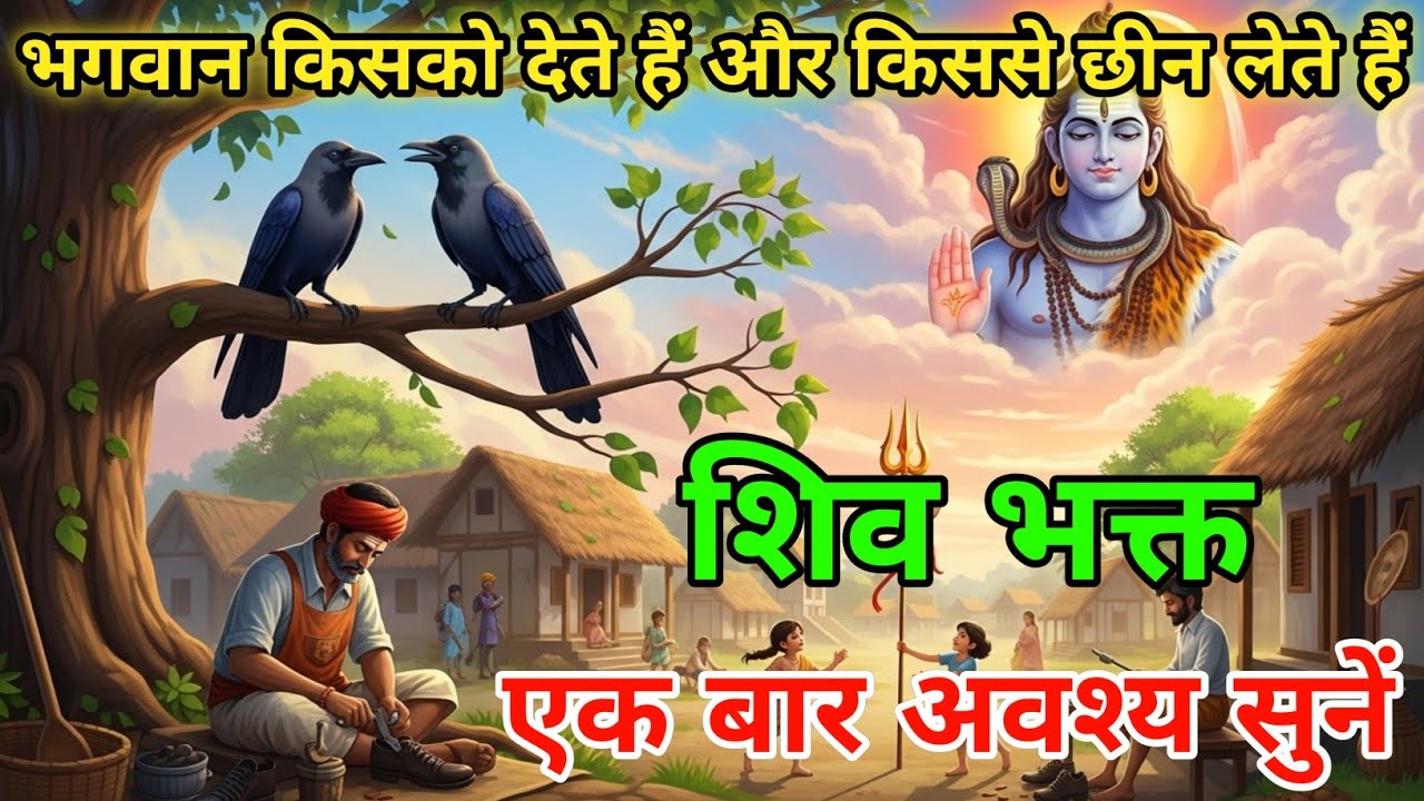 भगवान किसको धन देते हैं और किससे छीन लेते हैं । शिव भक्त कहानी को समझे पीढ़ियों तक गरीबी मिट जाएगी 