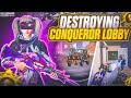 Destroying Conqueror Lobby Players 🔱 Fastest 1v4 Player | Solo Vs Squad Clutches ‼️ Pro RahmanYT