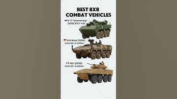 Top 3 Modern 8x8 Armored Vehicles Compared! 🔥