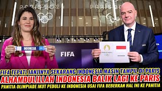 🔴ALHAMDULILLAH BERKAT BANTUAN FIFA ~ INDONESIA SECARA RESMI TAMPIL DI PARIS DALAM LAGA BERGENGSI INI