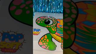 Pop Art Soft Sea Turtles, Unicorns and Elephant Unboxing #shorts #gifted screenshot 5