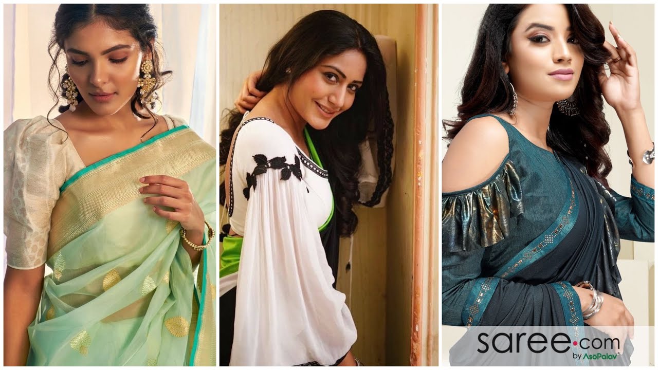 Blouse sleeve Designs || Blouse ke baju 