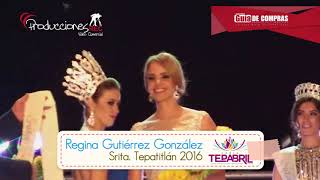 Belleza de los altos de Jalisco. Ganadora Certamen 2016 Tepa